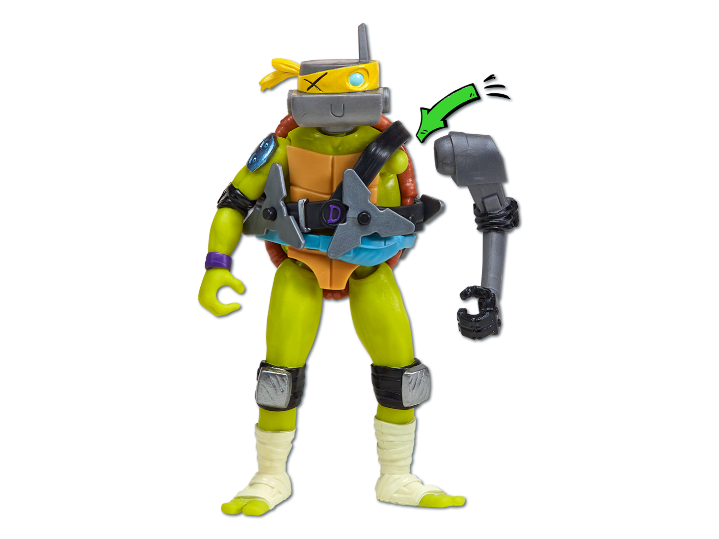 Mix 'N Match Donatello ‐ Playmates Toys