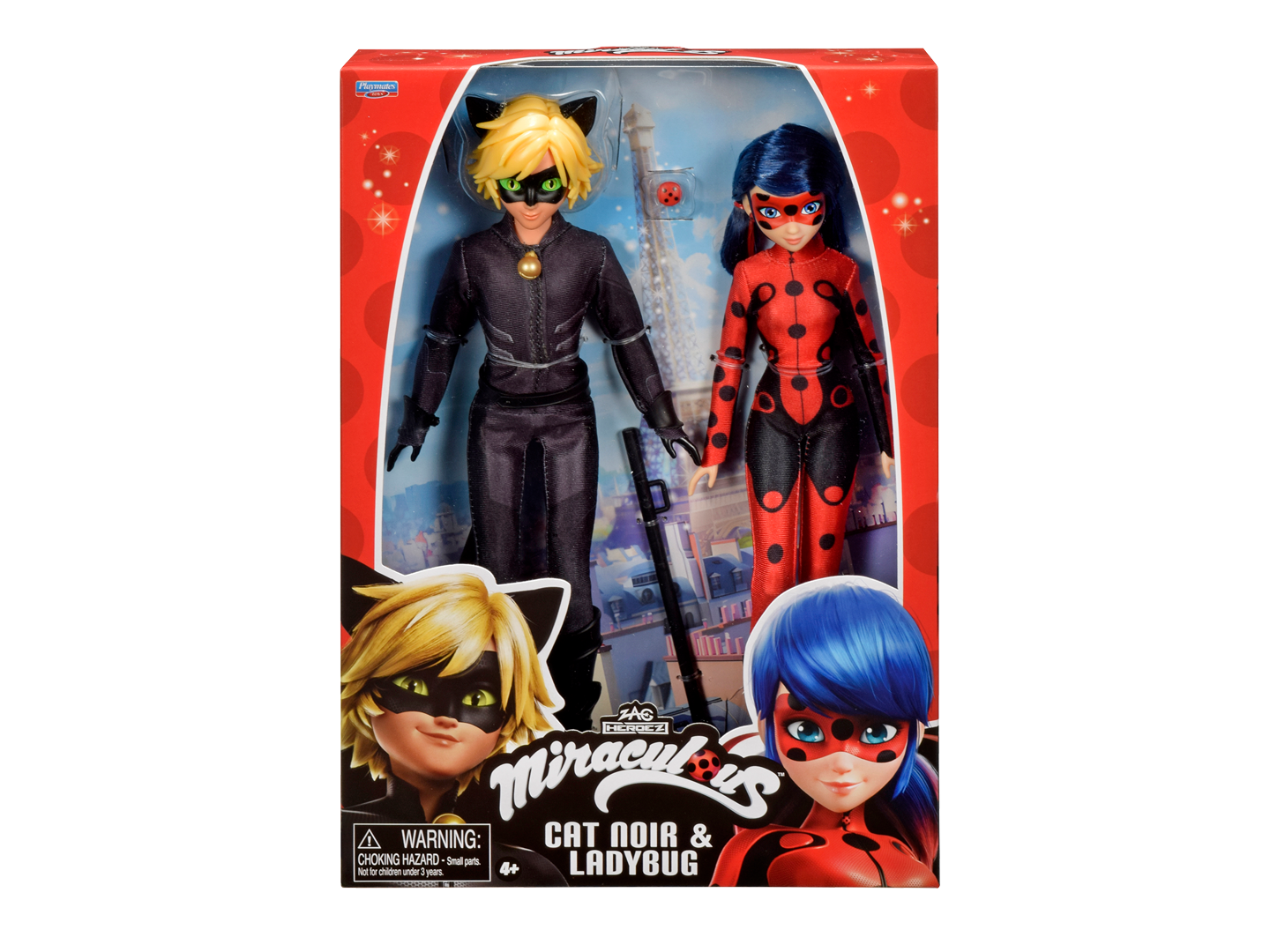 Miraculous Season 6 Cat Noir & Ladybug ‐ Playmates Toys