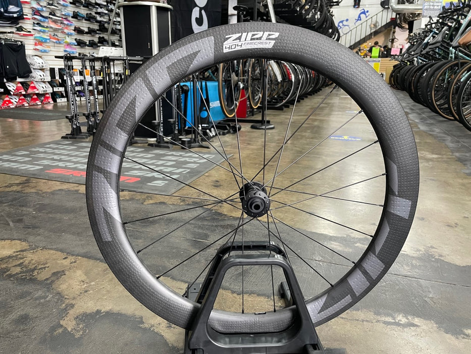 Zipp 404/808 Firecrest Disc Carbon Tubeless Wheelset — Playtri
