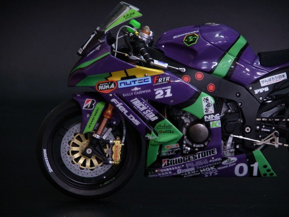 製作代行紹介「フジミ 1/12 エヴァRT 初号機 トリックスター FRTR