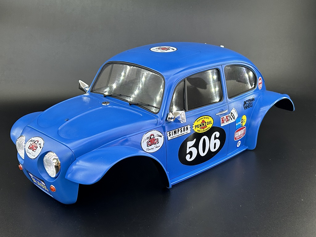 製作代行紹介「タミヤ ワーゲンオフローダー ボディ」全塗装プラン