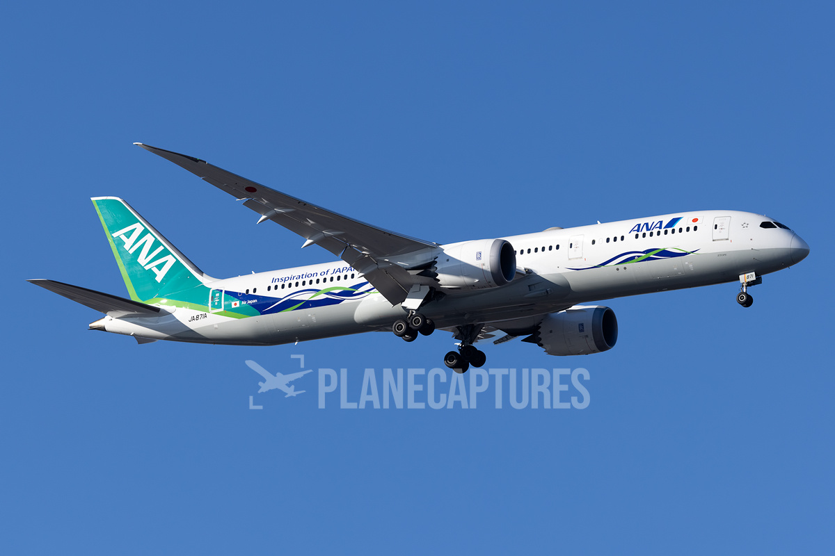 All Nippon Airways - ANA Boeing 787-9 Dreamliner JA871A