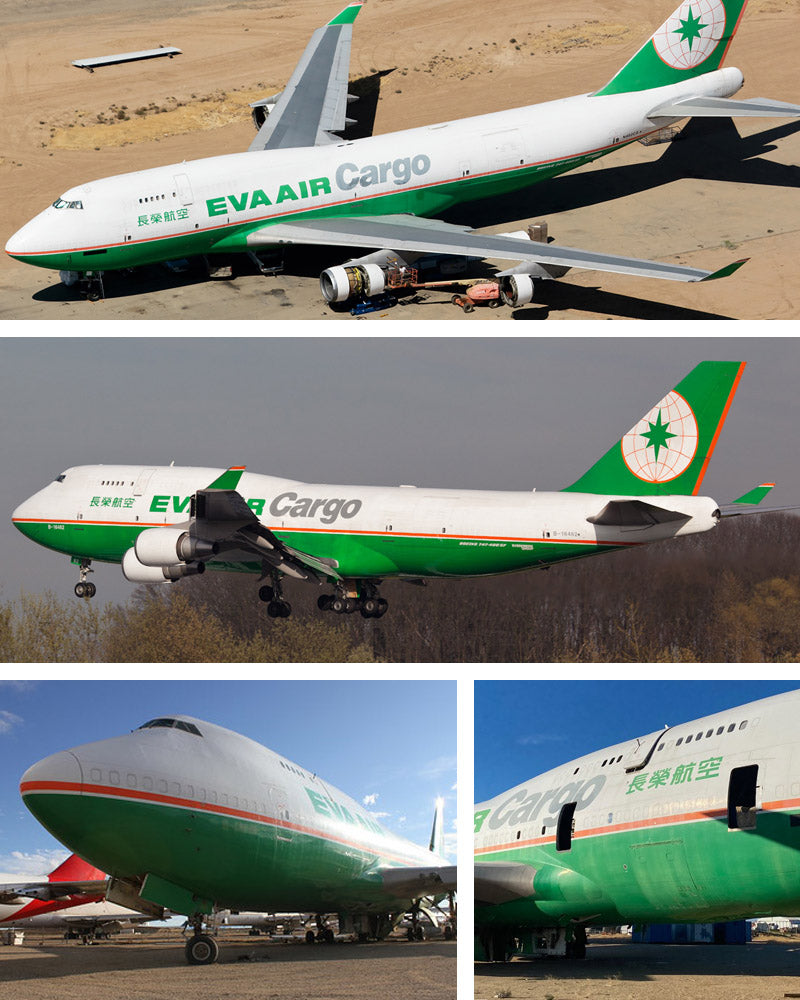 Custom EVA Boeing 747-400 - PLANETAGS TAIL #B-16462 – MotoArt