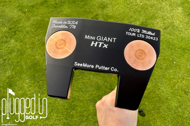SeeMore Black Mini Giant HTX Putter Review - Plugged In Golf