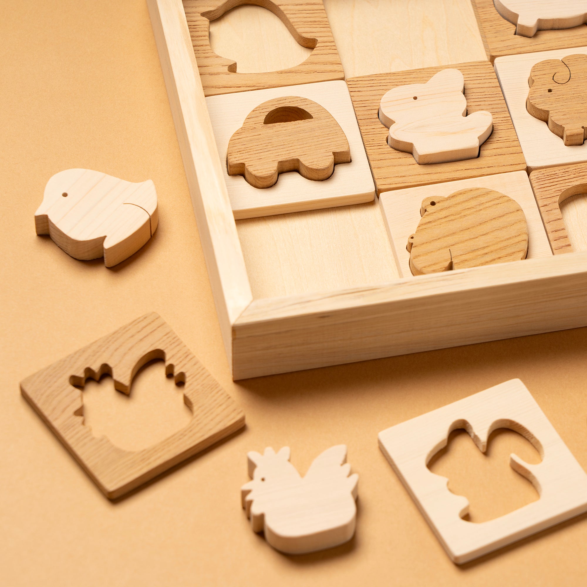 ISIKYU 積み木 パズル (9ピース) – プラスエフ