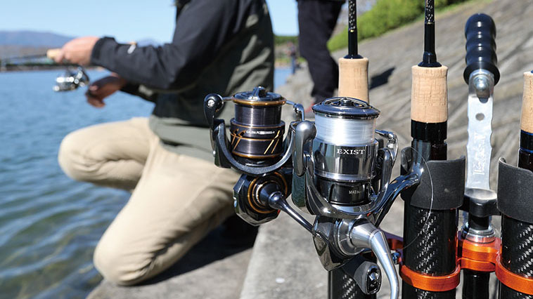 DAIWAリールの特徴は？『イグジスト＆プレッソ＆フリームス』をエリア