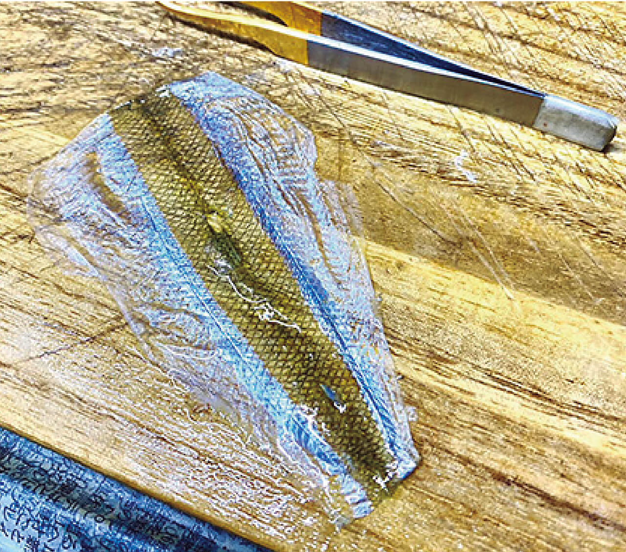 画像 No.1/7] 【値段の価値はある…！】これがルアー!? 本物の魚の皮を