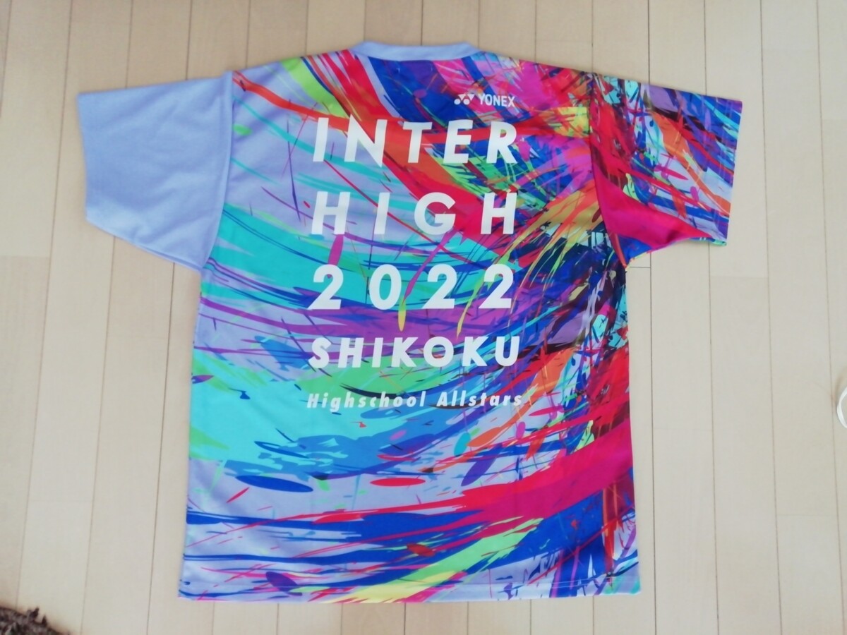 ソフトテニス・インターハイ2022@愛媛 限定Tシャツ【ヨネックス