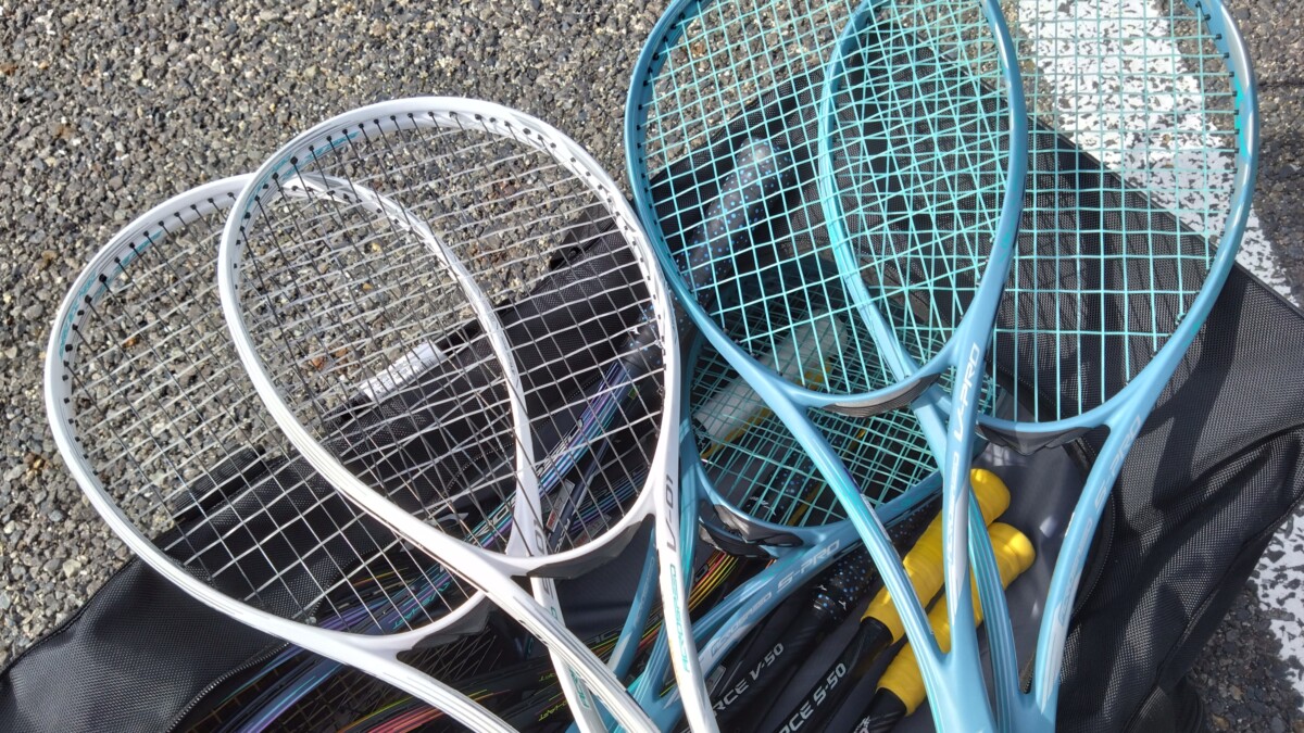 2023/11/11 ミズノ・ソフトテニスラケット アクロスピードの試打