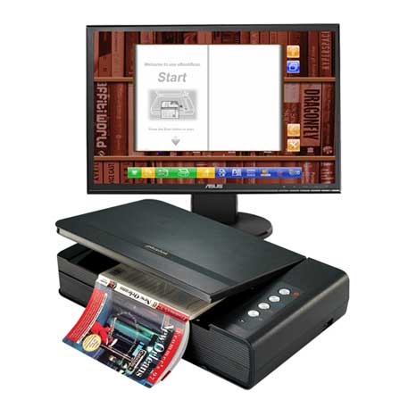 OpticBook 4800 (eBookScan)-Intuitive software allows you to easily