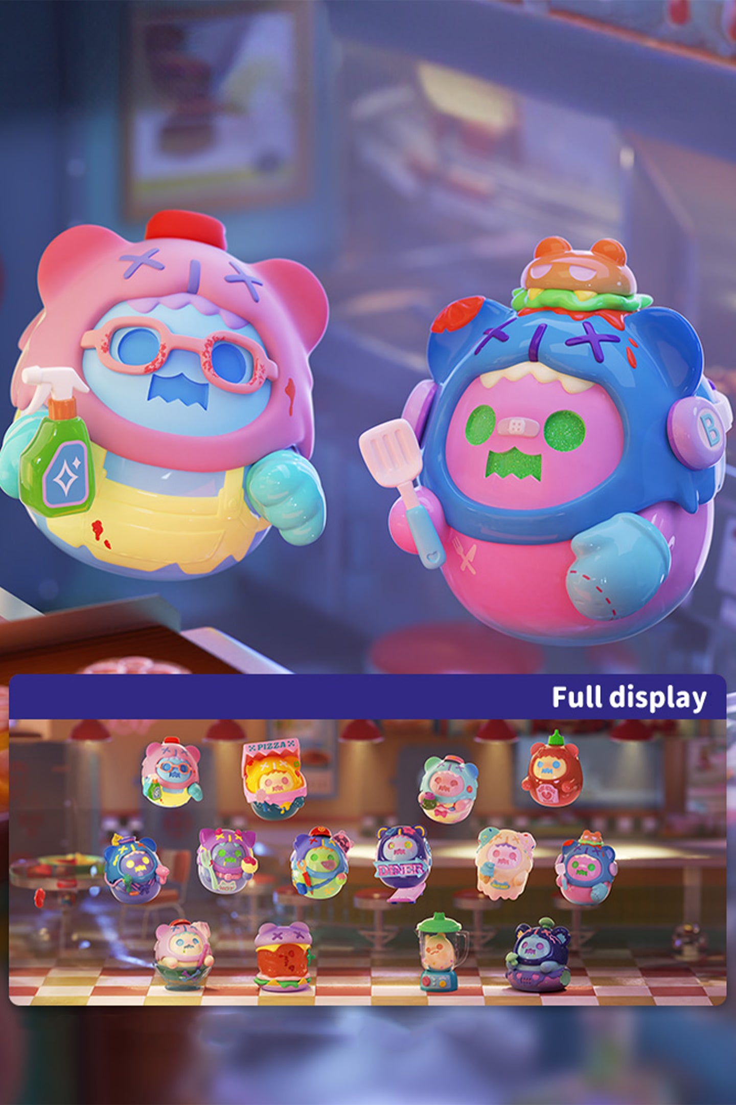 Finding Unicorn | ShinWoo Ghost Diner Series Blind Box