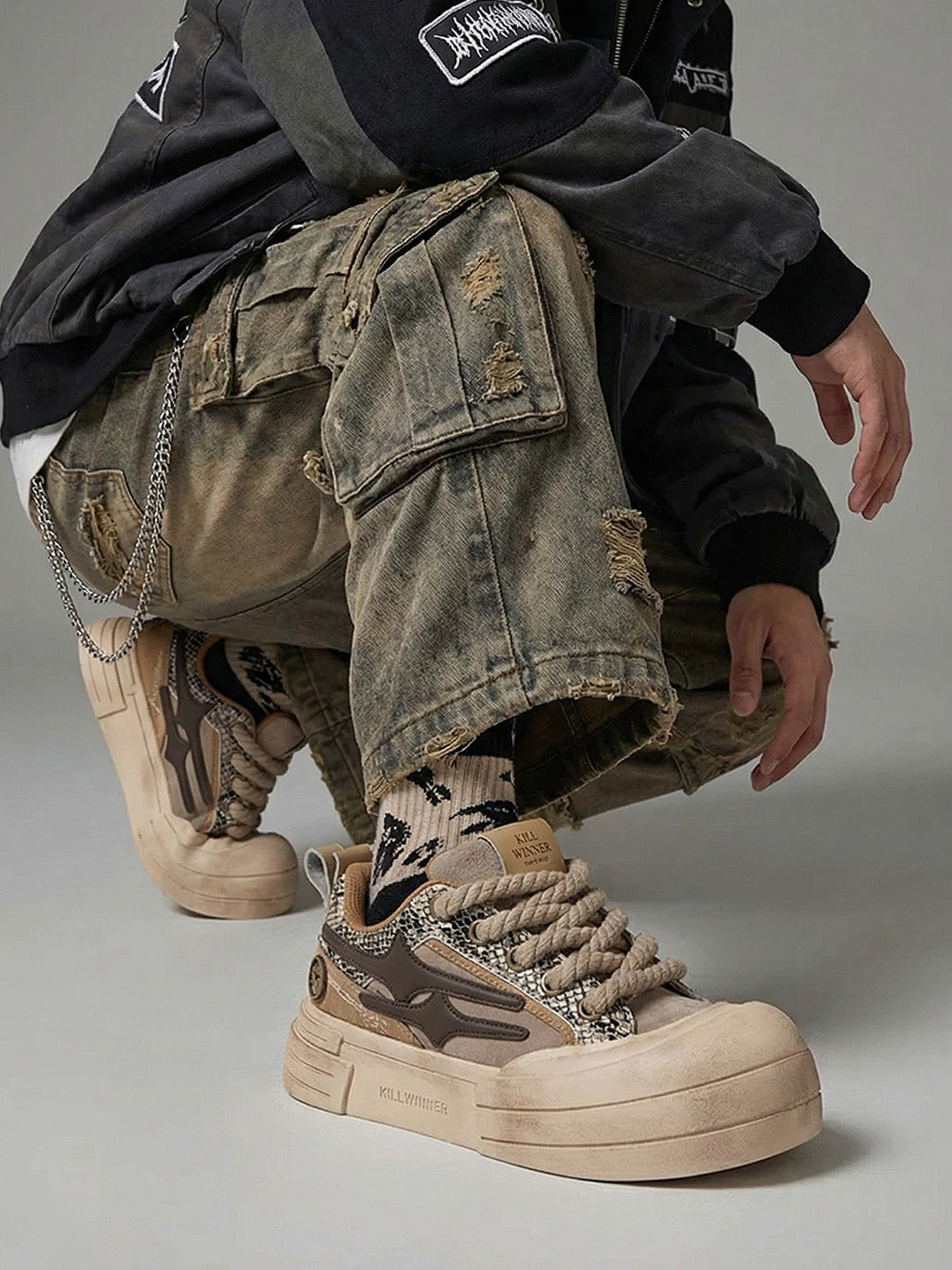 KILLWINNER-Smile Life Sneaker-Brown