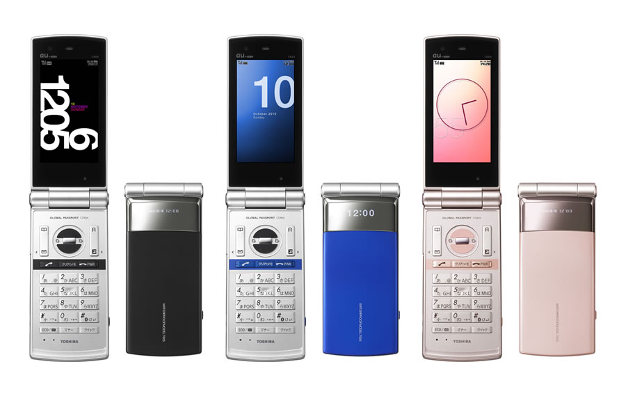 au携帯電話「T005」新発売 : 富士通