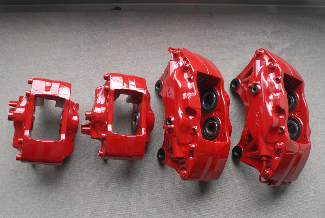 ランサーブレンボキャリパー塗装 完成 | プロ・フィット日記 PRO_Fit