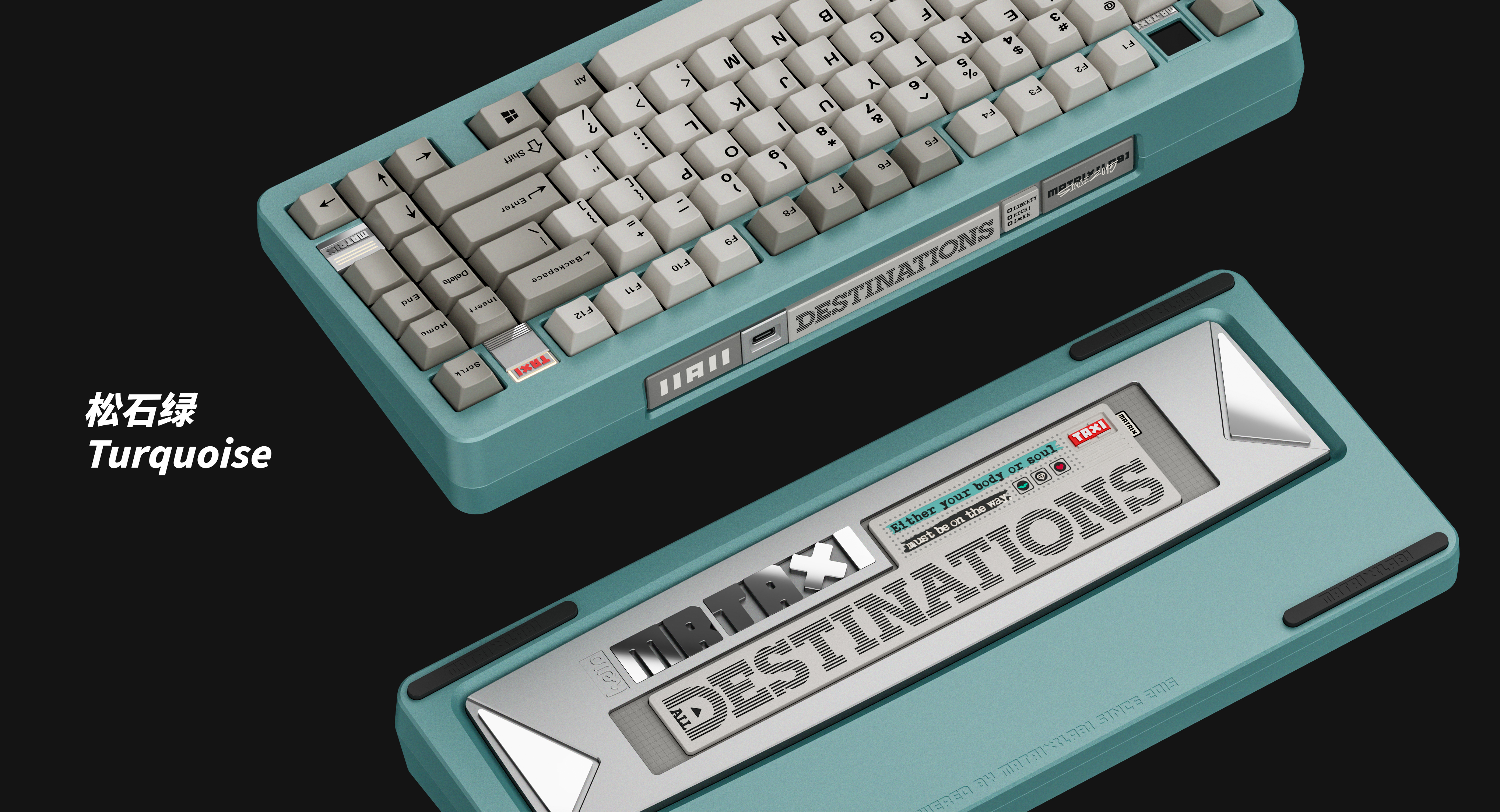 Group Buy) Matrix MRTAXI Keyboard Kit