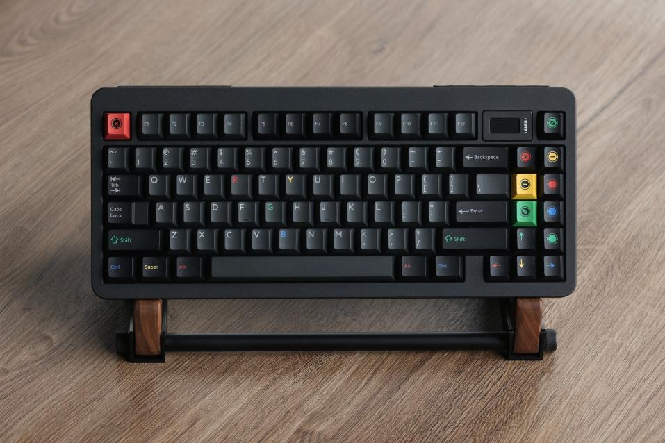 In Stock) PBTFans Retro Dark Lights Keycaps