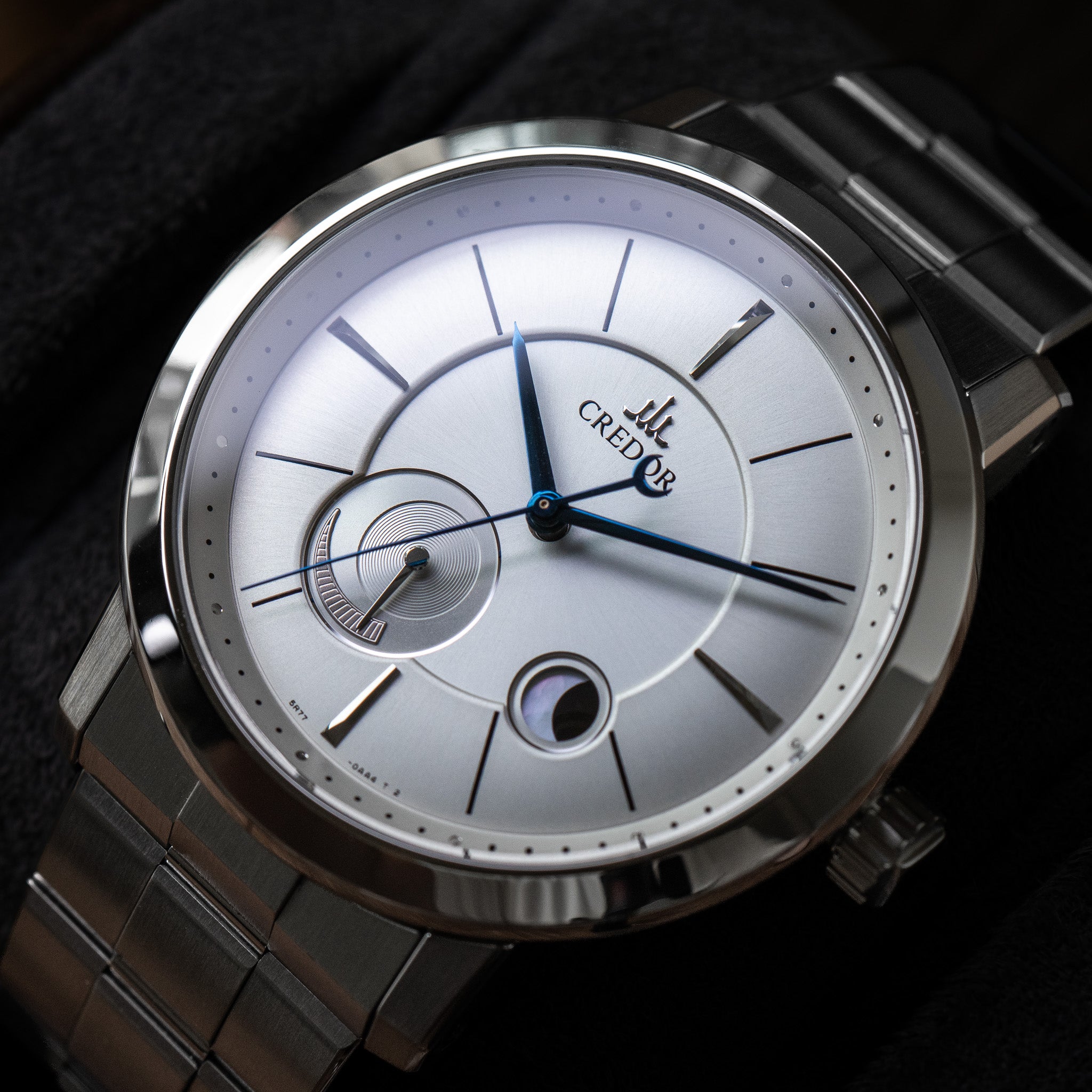 Seiko Credor GCLL997 Spring Drive Moonphase – Provenance Watches