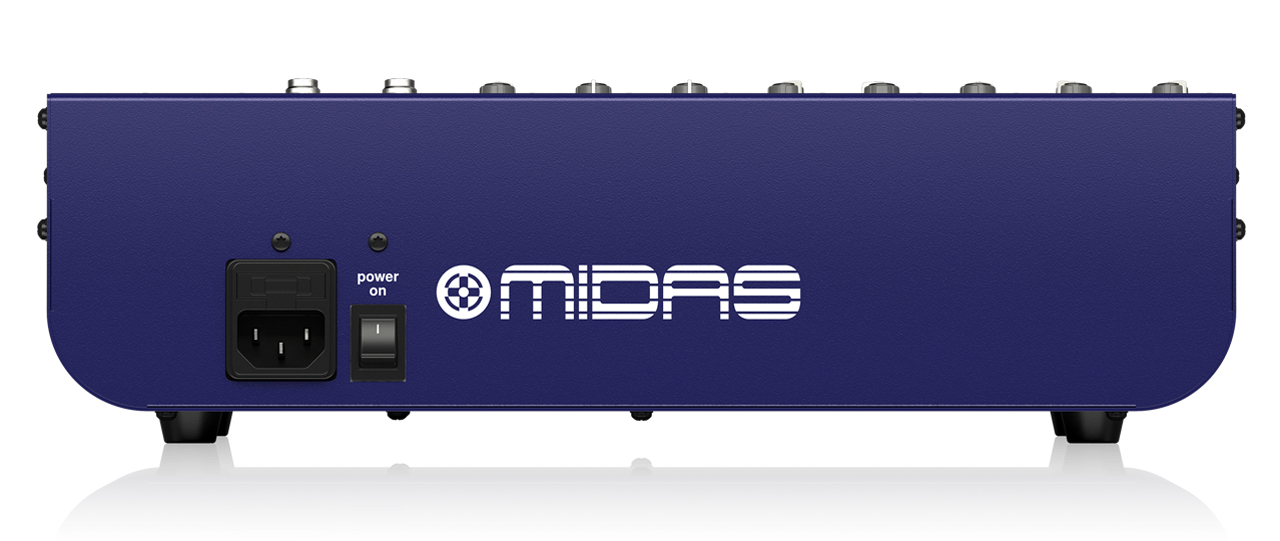 高性能コンパクトアナログミキサー Midas（マイダス） DM12 100V~240V仕様