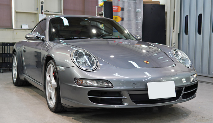 ポルシェ 911カレラ［997型］、プレミアムポリッシュ × Diamond9H 5層