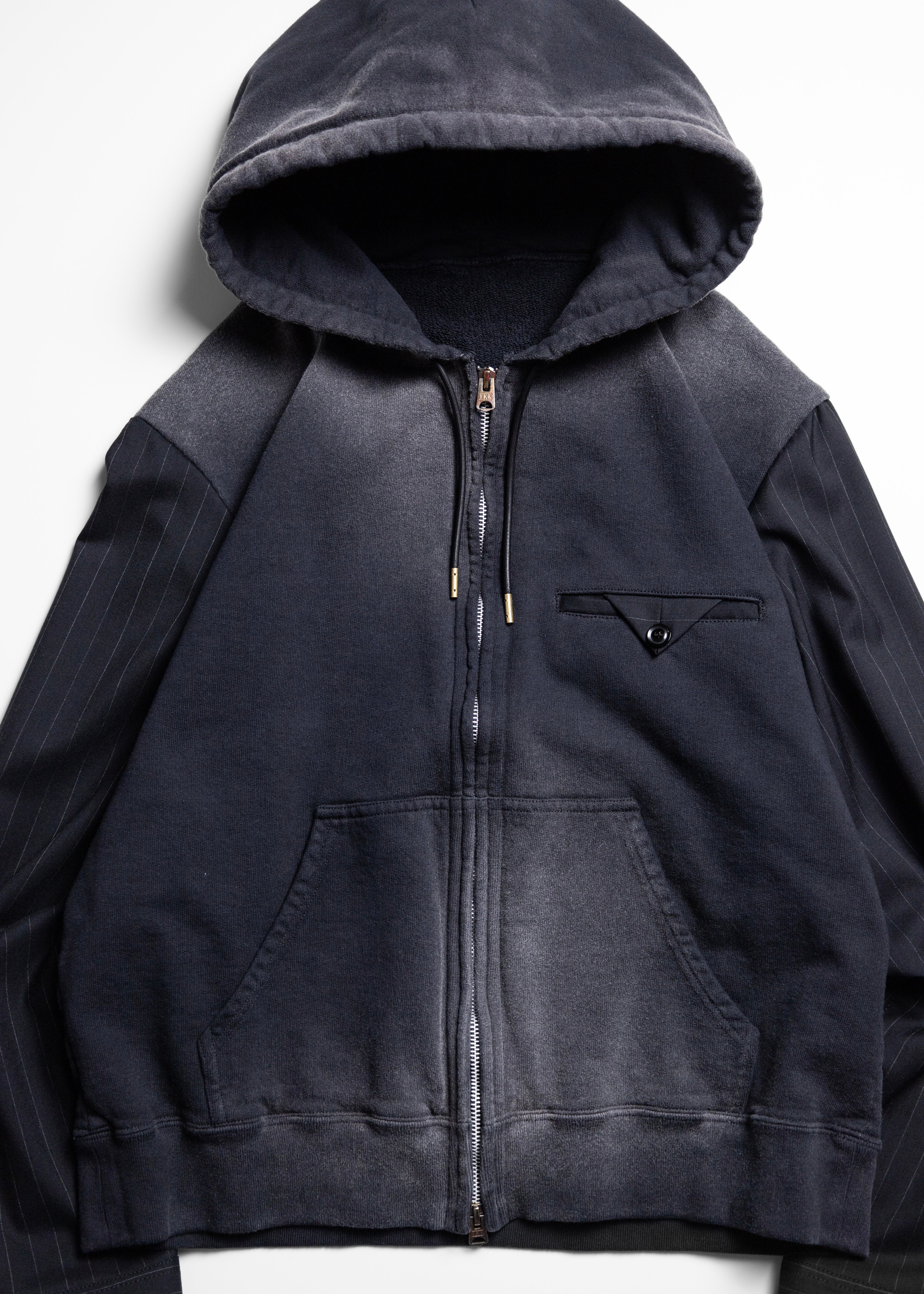KHOKI （コッキ）Combination Zip Hoodie – process
