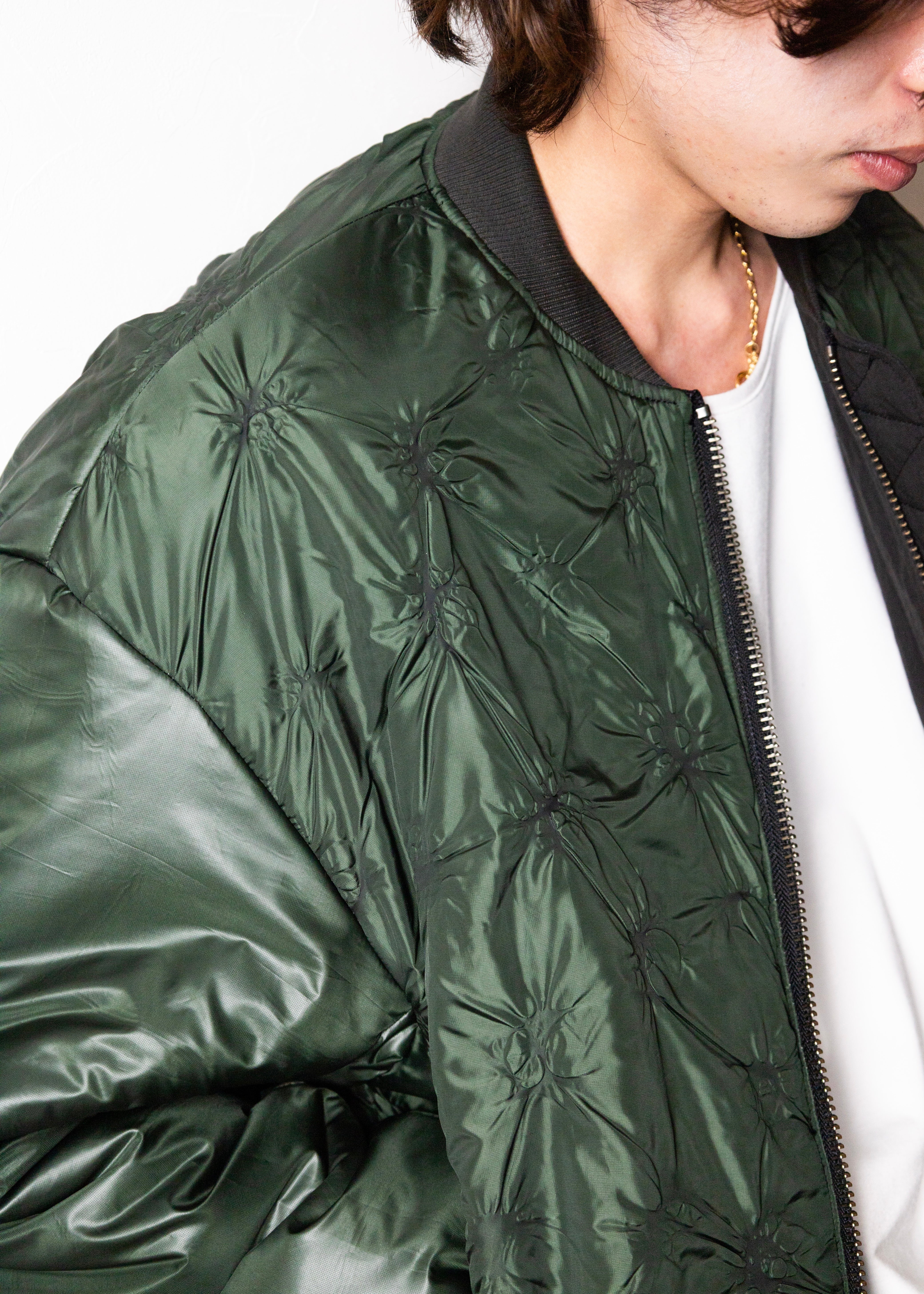 ryaw（リャウ）HIDDEN BOMBER JACKET – process