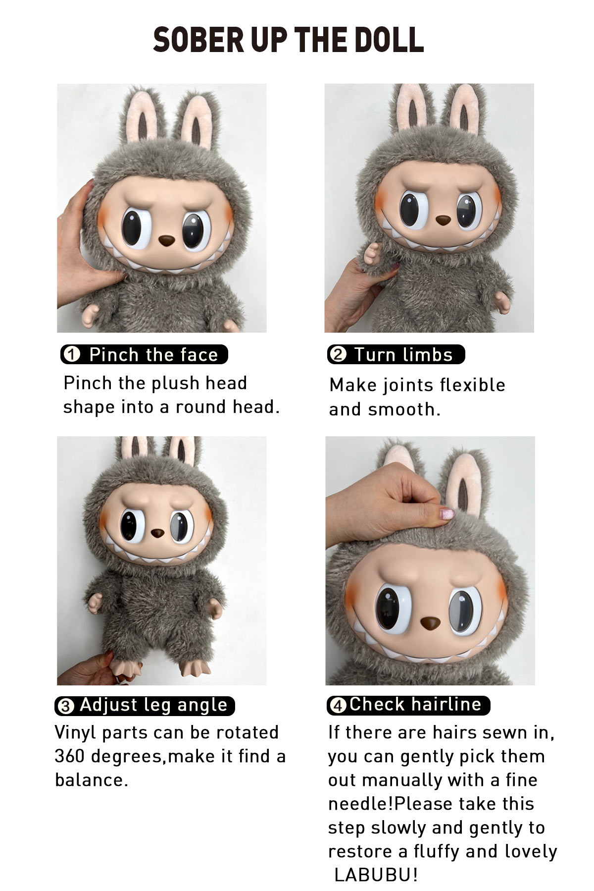 THE MONSTERS-JUMP FOR JOY Vinyl Plush Doll - POP MART (Japan)