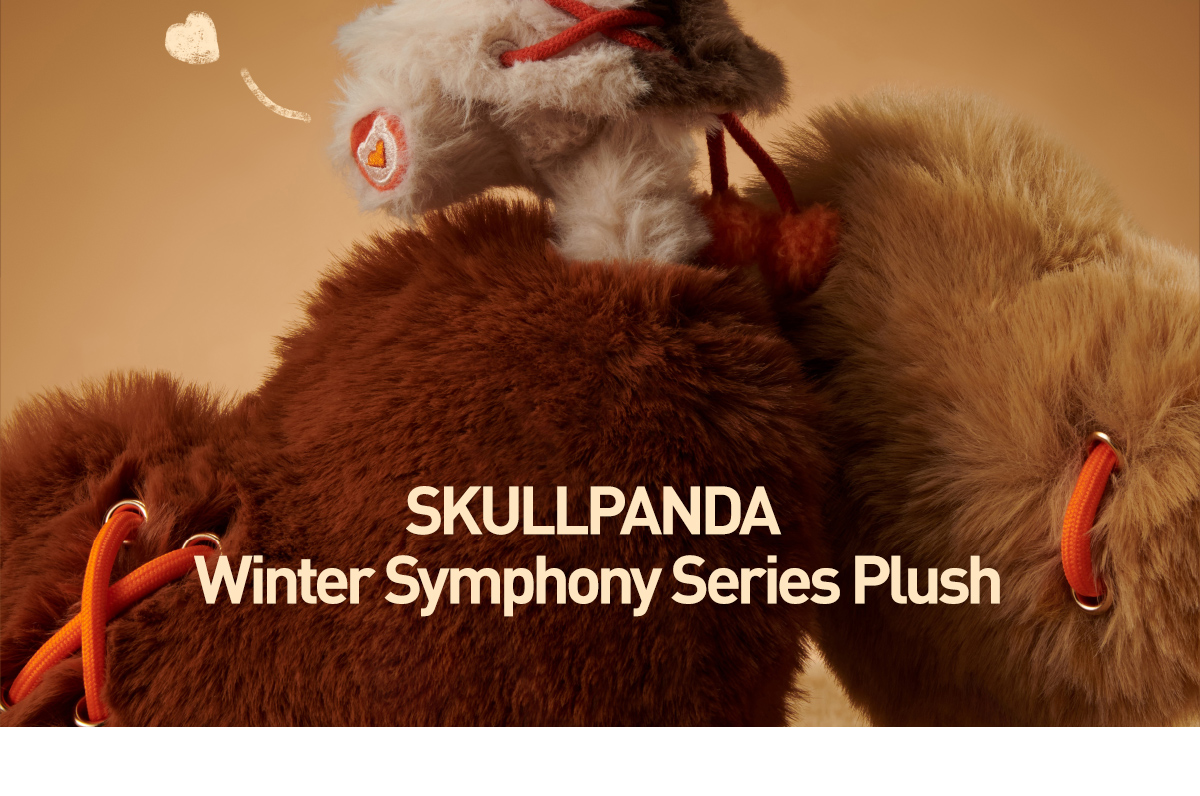 POP NOW:SKULLPANDA Winter Symphony Series Plush - POP MART (Japan)