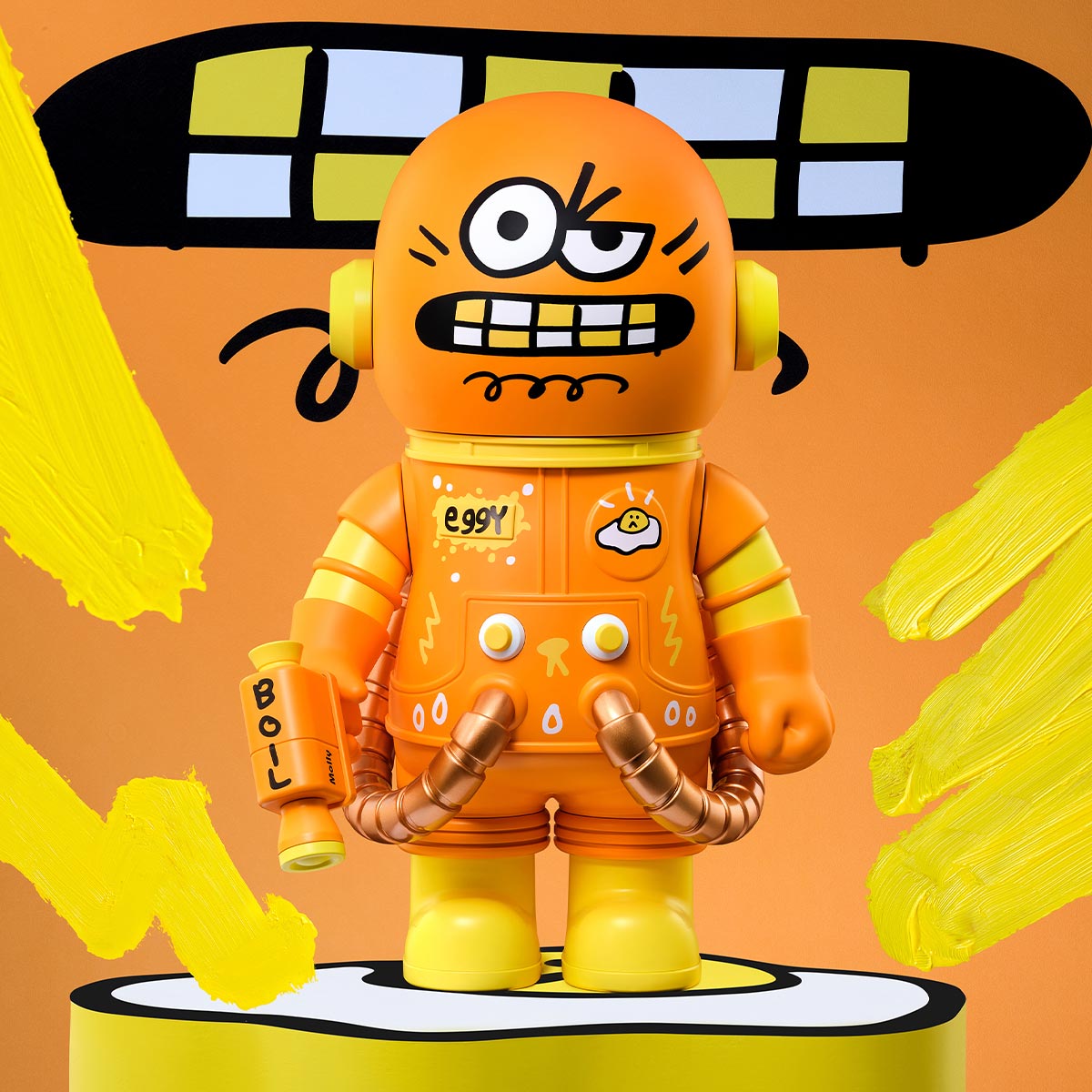 MEGA SPACE MOLLY 400% JON BURGERMAN SPACE CADETS Series - POP MART