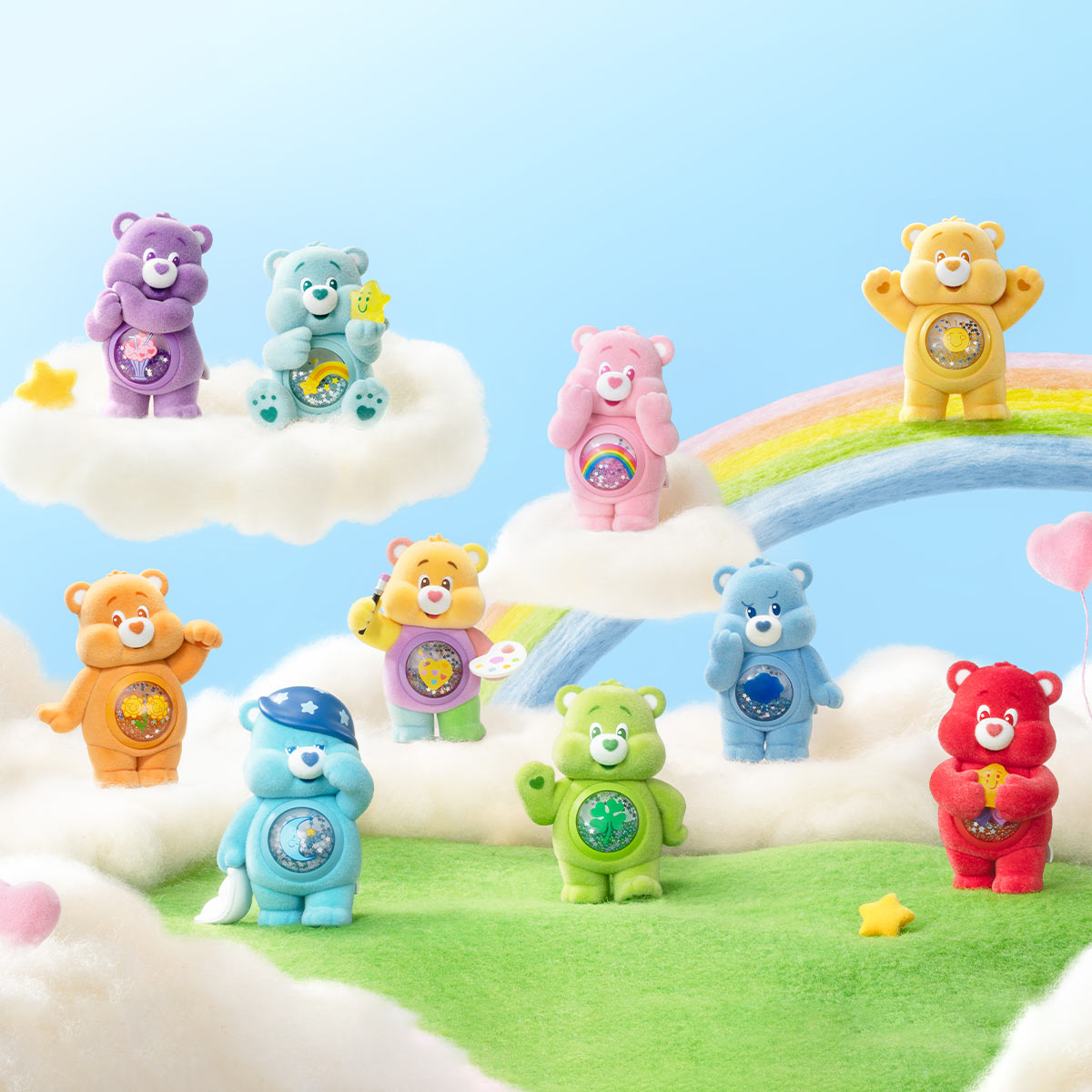 Care Bears Colorful Hugs Series Figures - POP MART (Singapore)