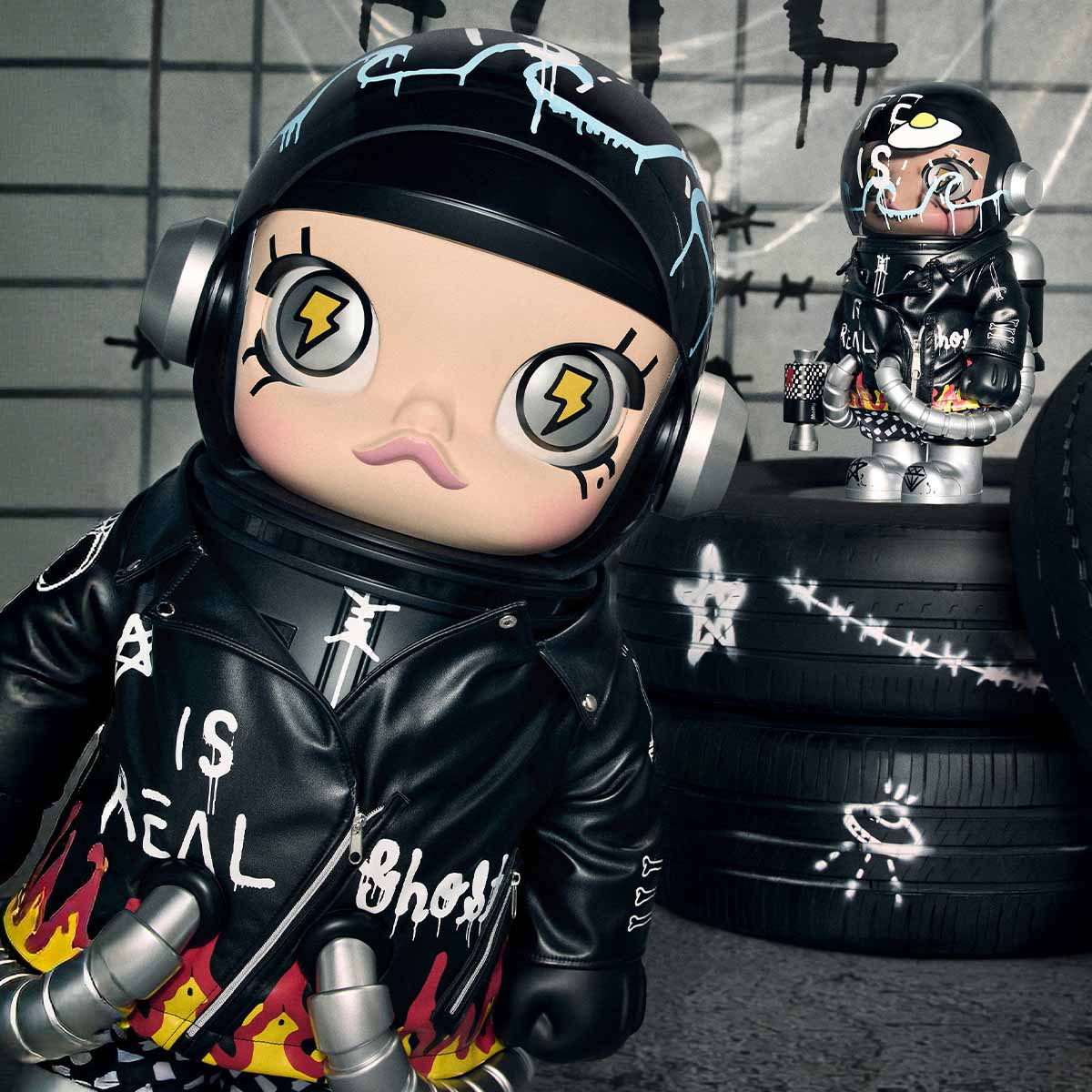 MEGA SPACE MOLLY 400% Trevor Andrew - POP MART (Japan)