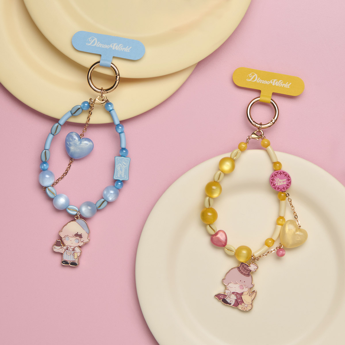 DIMOO Crush on Coffee Series-Phone Charm Blind Box - POP MART (Japan)