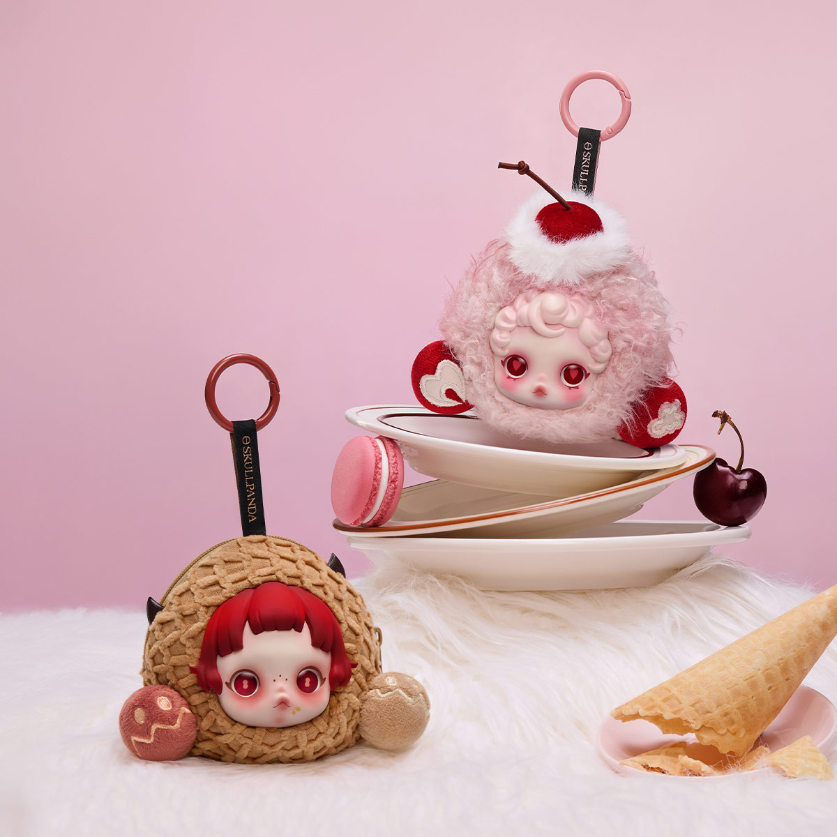 SKULLPANDA You Found Me！Series Earphone Bag-Pranky Peanut - POP