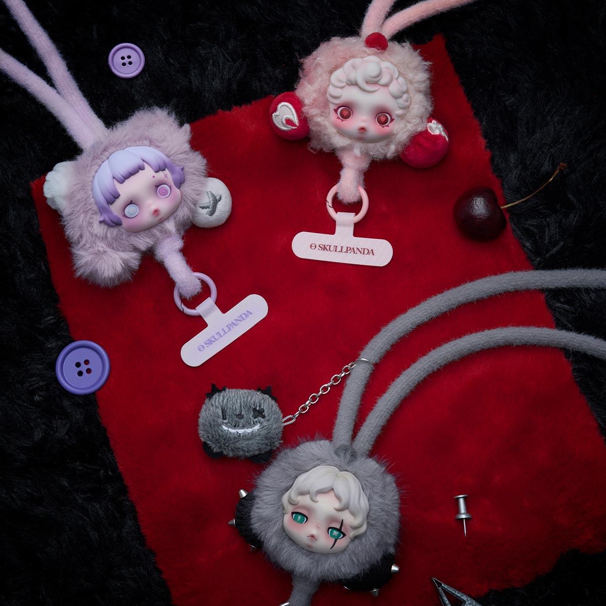 SKULLPANDA You Found Me! シリーズ スマホストラップ - POP MART (France)