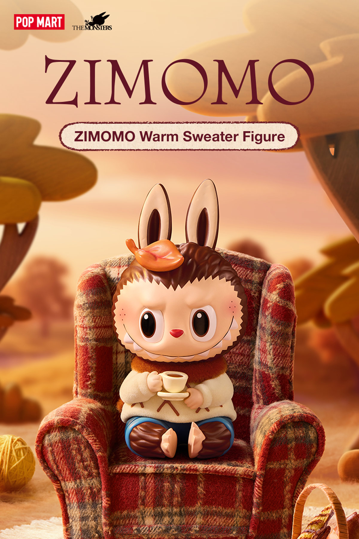 ZIMOMO Warm Sweater Figure - POP MART (Finland)