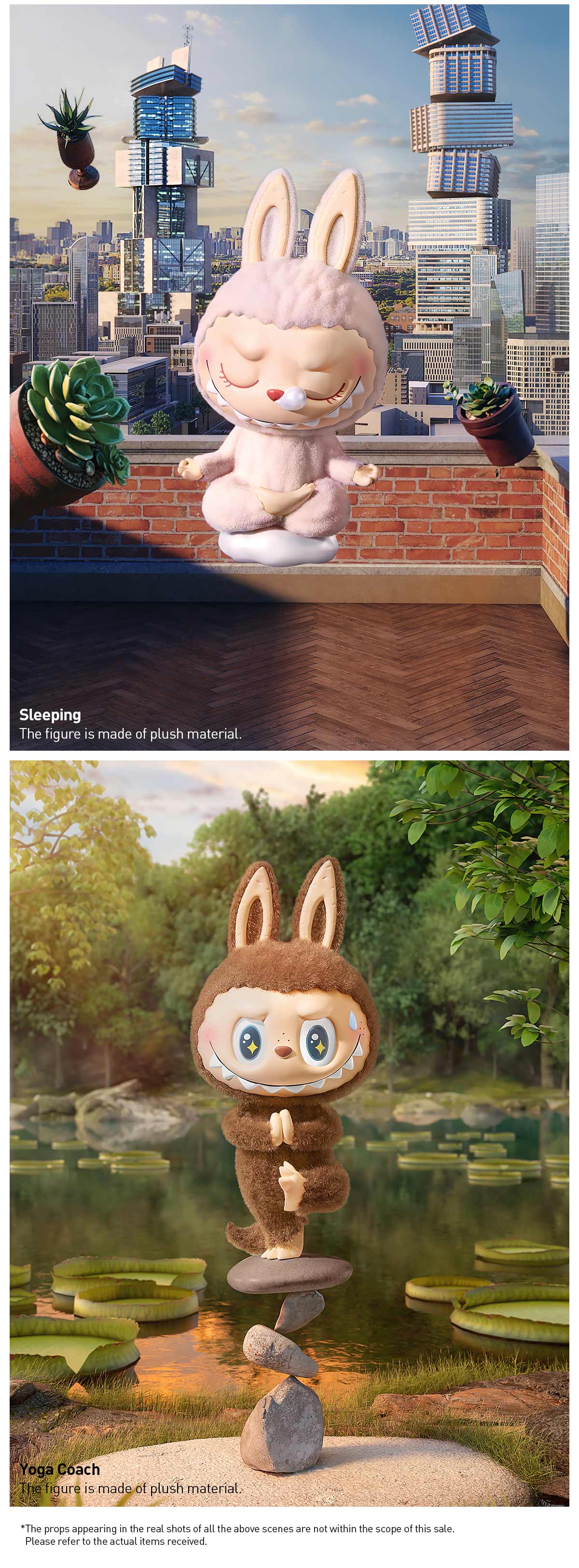 POP NOW:THE MONSTERS Lazy Yoga Series Figures - POP MART (United