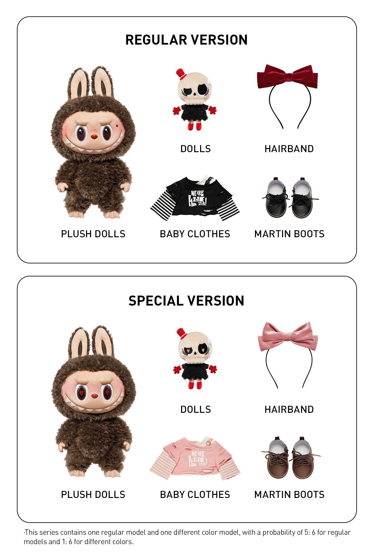 THE MONSTERS Catch Me If You Like Me Series-Vinyl Doll Gift Box