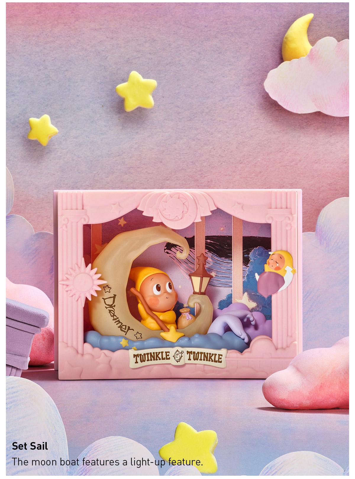 POP NOW:Twinkle Twinkle Light Up Series Scene Sets - POP MART