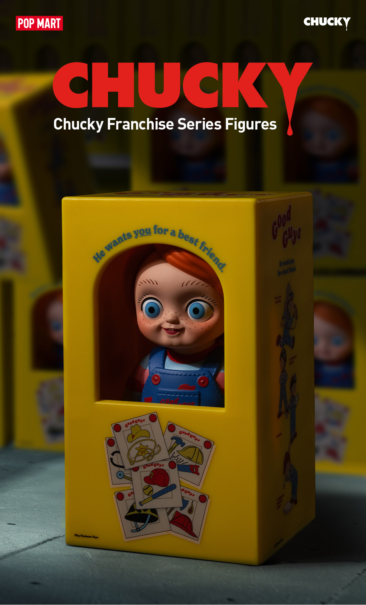 POP NOW:Chucky Franchise Series Figures - POP MART (Canada)