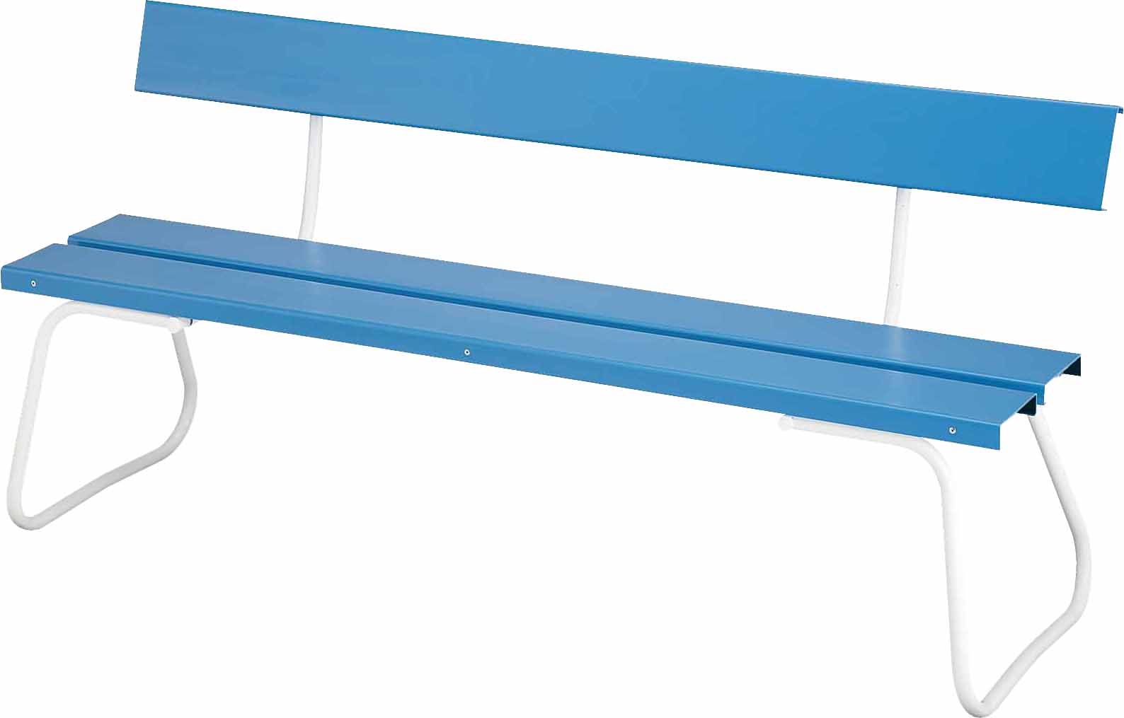 山崎産業株式会社｜樹脂ベンチ（背付）ECO 1800