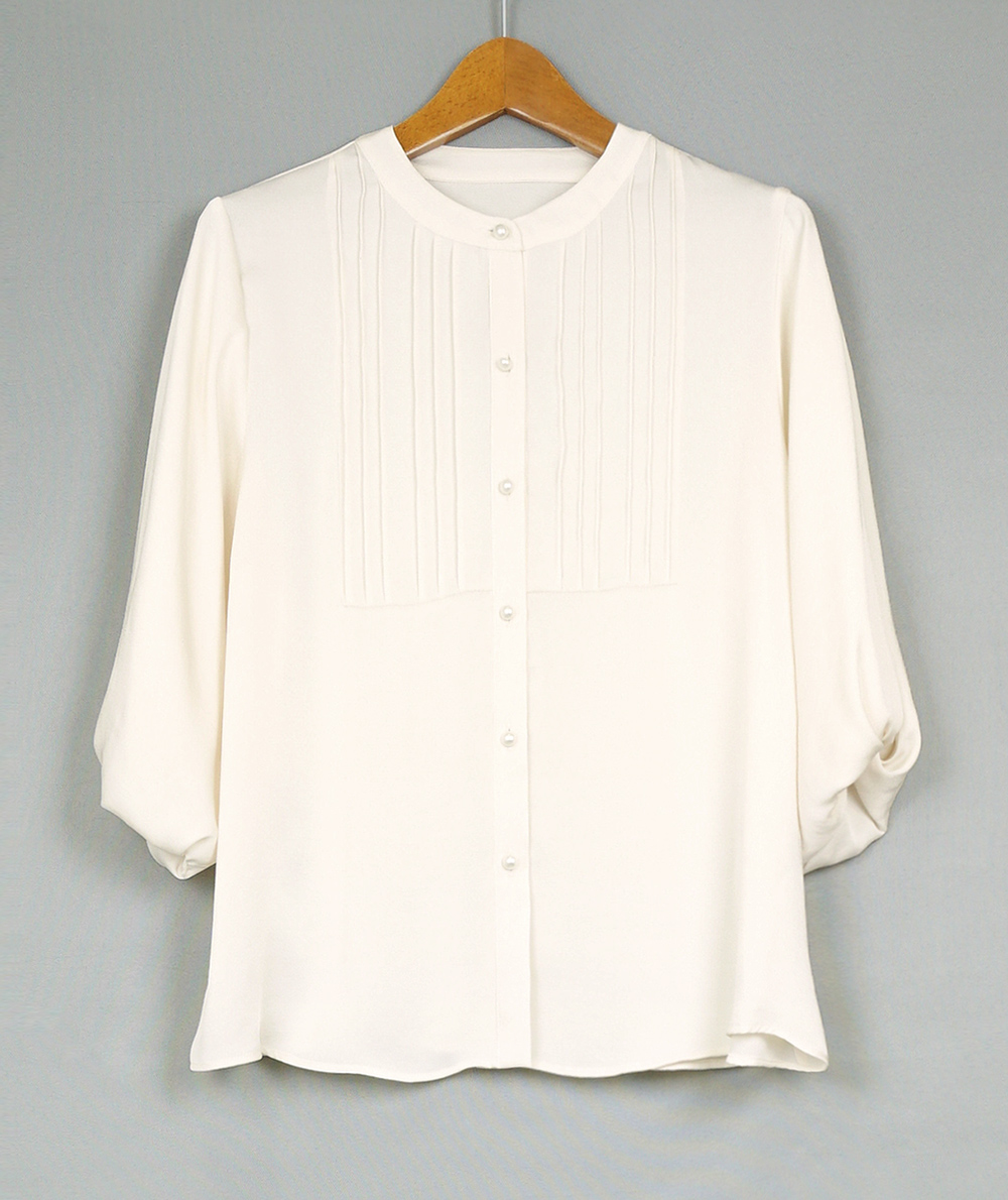 ピンタックバルーンスリーブブラウス(ブラウス・シャツ) | Alphabet's