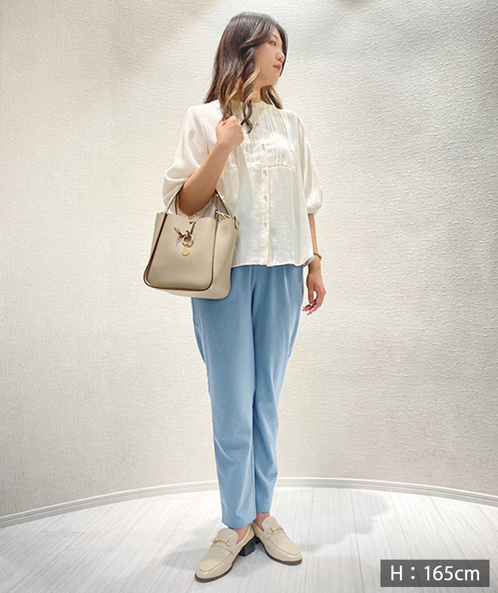 ピンタックバルーンスリーブブラウス(ブラウス・シャツ) | Alphabet's