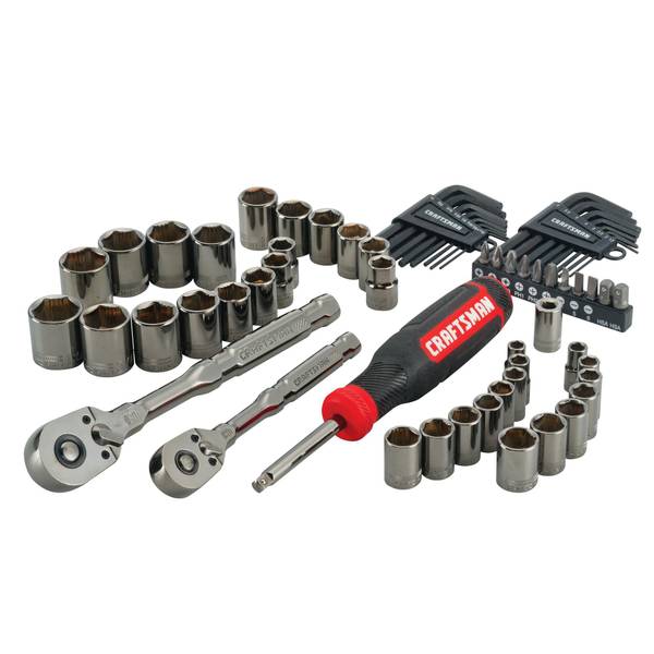 Craftsman 64-Piece OVERDRIVE Mechanics Tool Set - CMMT99064