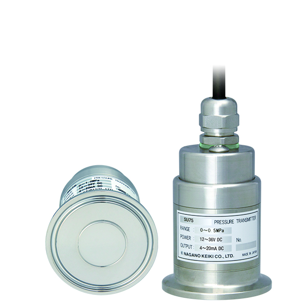 SU75 封入液レスタイプサニタリ圧力トランスミッタ | 長野計器 製品情報