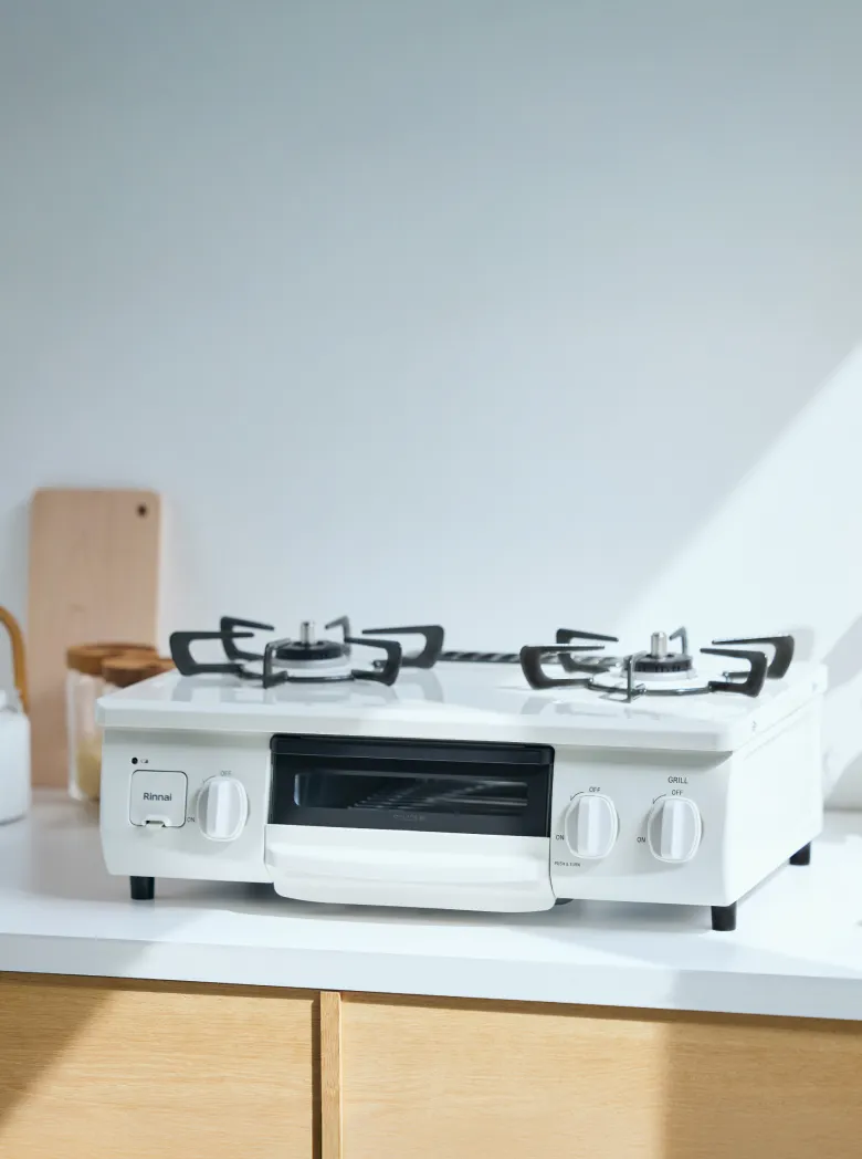 HOWARO（ホワロ） リンナイ 白いガステーブルコンロ | リンナイ公式ストア