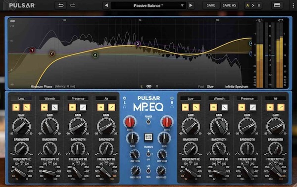 Pulsar Audio「MP-EQ」世界中のマスタリングスタジオで愛される伝説的