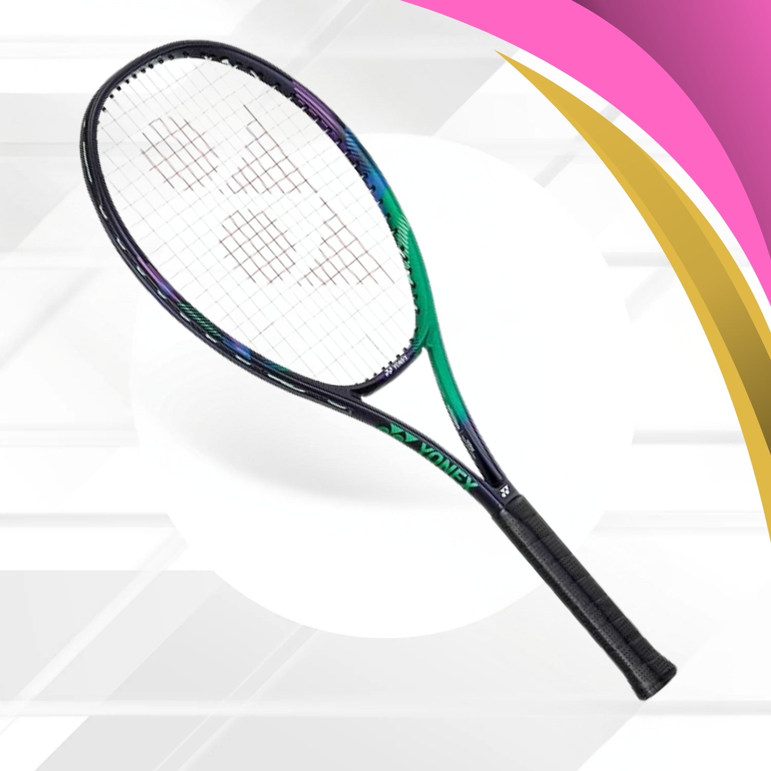 Yonex VCore Pro 100 Tennis Racquet (300g) – Green Purple, G3 (4 3