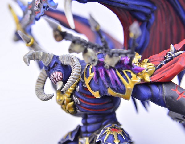 ウォーハンマーのディーモンプリンスをワンパッケージミキシングで