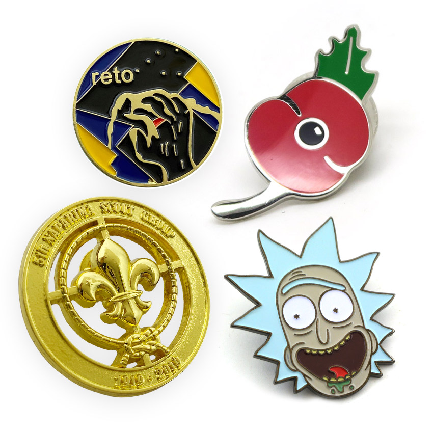 社章・バッジ・徽章 | 名入れ景品・販促品・オーダーメイド制作