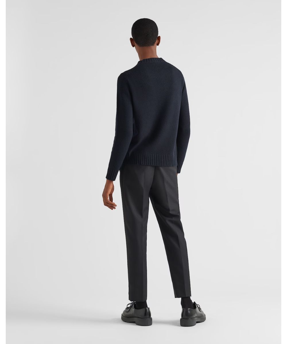 PRADA/プラダ_Men通販 | ウールxカシミヤ クルーネック セーター【送料