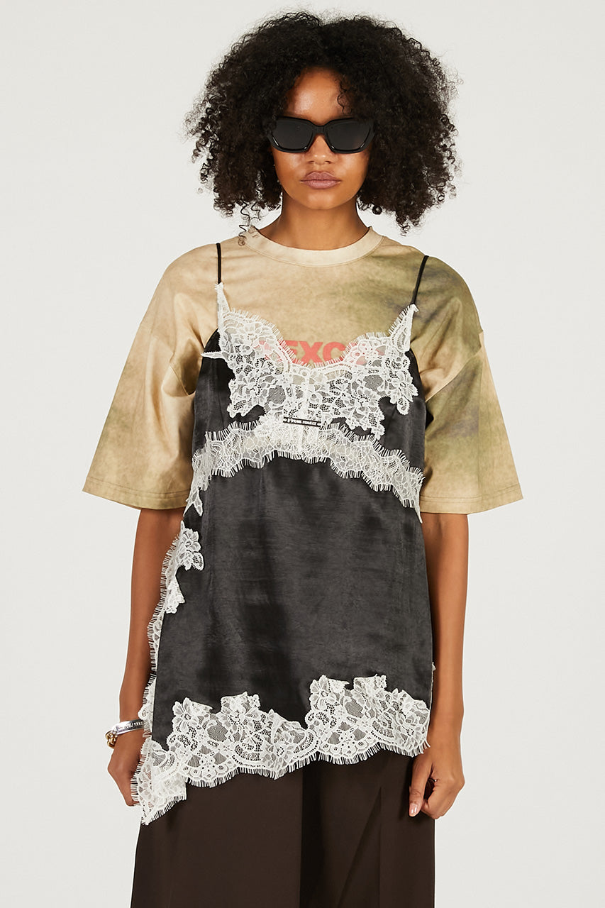 Asymmetrical Lace Camisole